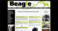 Desktop Screenshot of beagleclub.dk
